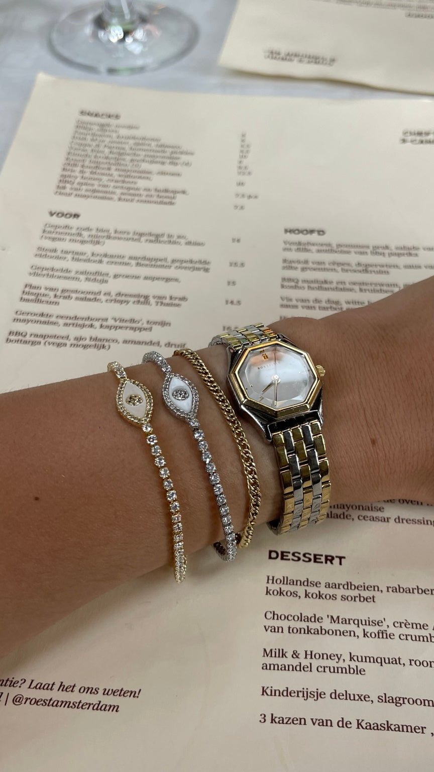 Nazar Bracelet in Silver