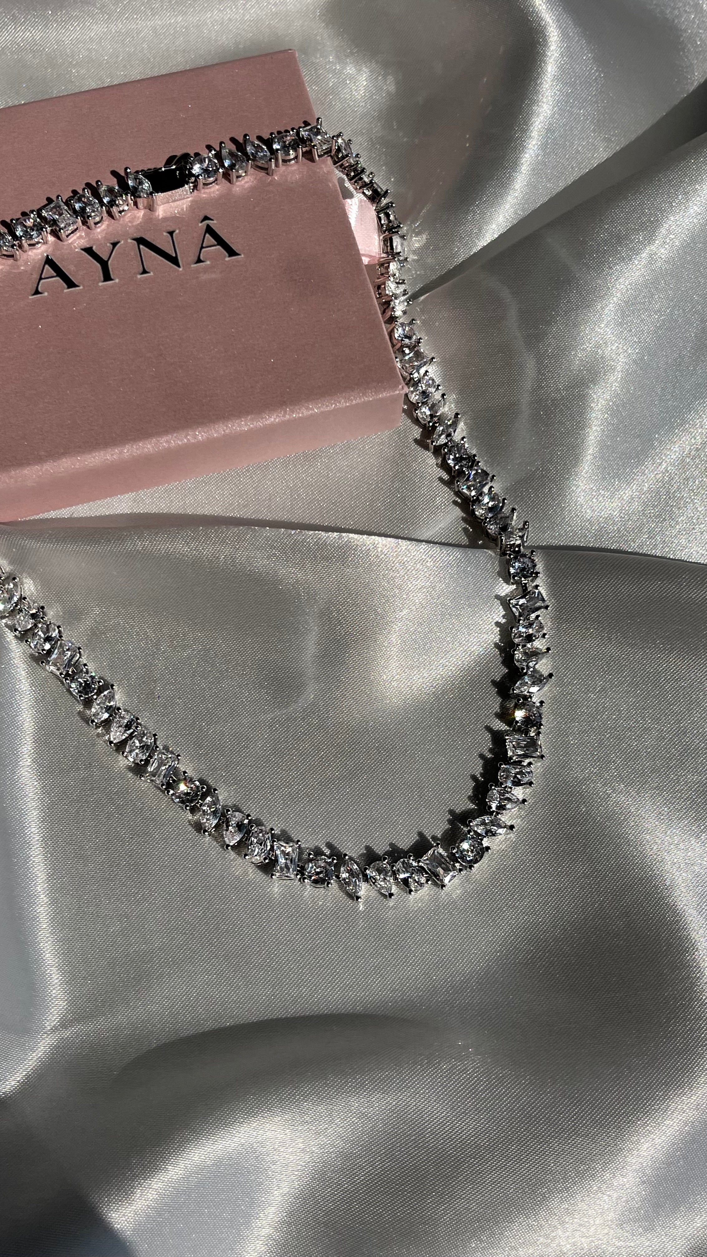 Ayna Necklace Silver