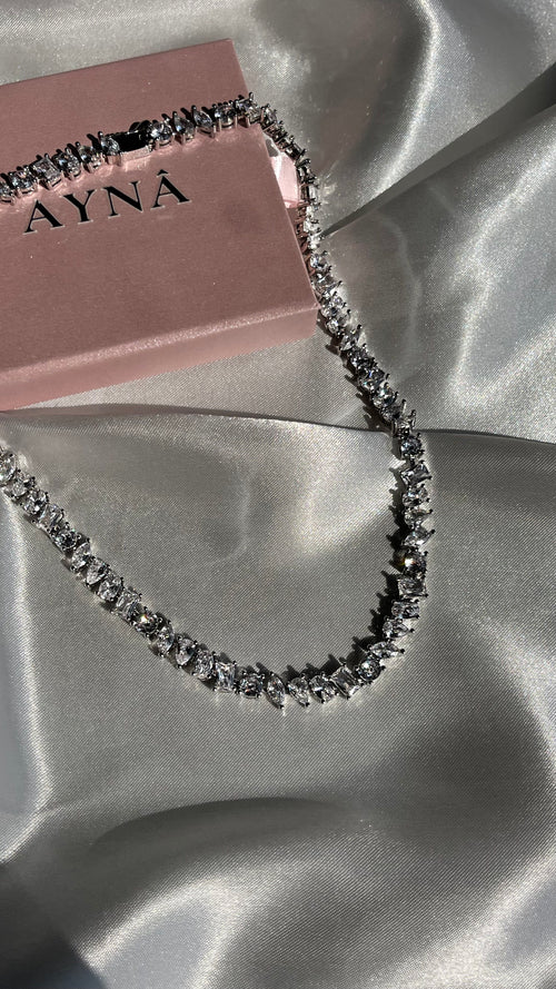 Ayna Necklace Silver